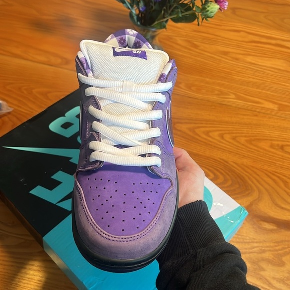 Nike SB Dunk Low Concepts Purple Lobster BRAND NEW UNUSED - Picture 4 of 5